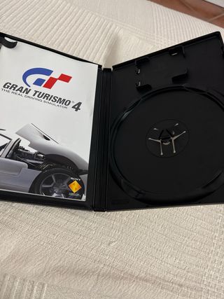 Gran Turismo 4 PS2 PAL solo caja y manual sin jueg