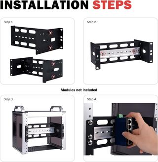 Soporte de montaje en riel NUEVO SIN USO