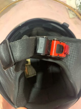 Casco de moto NZI con visera