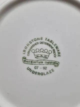 PRECIO POR UNIDAD Ironstone Platos hondos azules