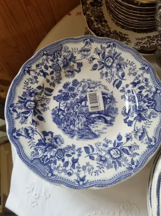 PRECIO POR UNIDAD Ironstone Platos hondos azules