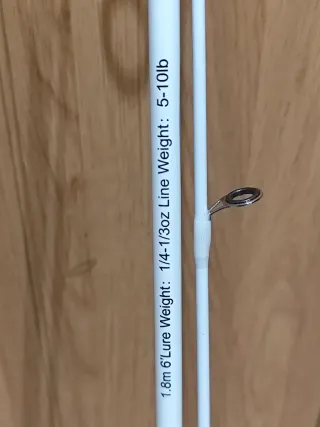 Caña de pescar spinning 1.80m depredadores