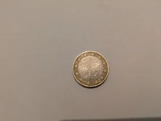 1 Euro Francia 1999 Árbol de la vida