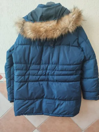 Anorak Zara Hombre Azul