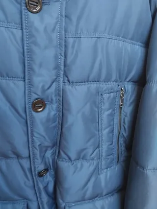 Anorak Zara Hombre Azul