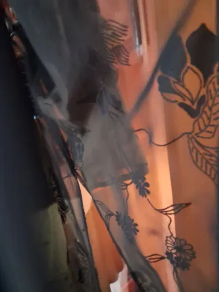 Cardigan Largo Fiesta Negro