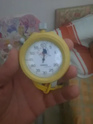 Cronometro Herwins Hattrick Giallo