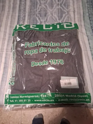 Pantalón de trabajo multibolsillo Recio Talla 40
