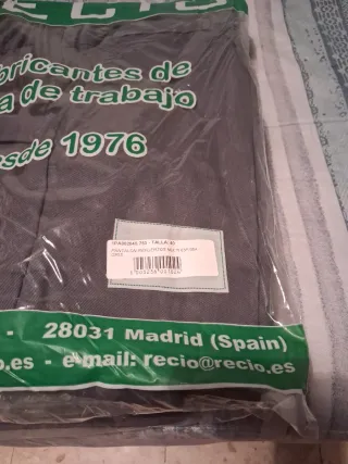 Pantalón de trabajo multibolsillo Recio Talla 40
