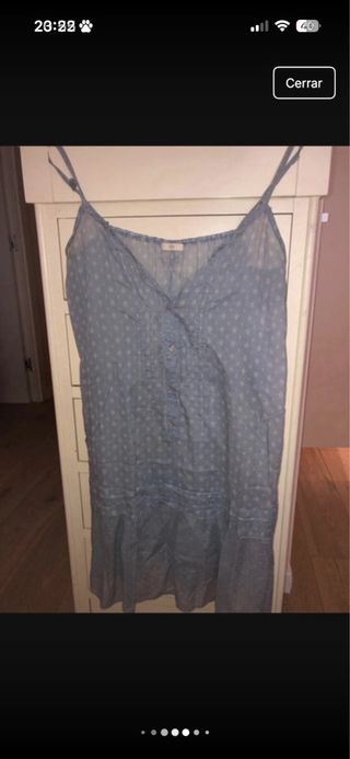 Vestido tunica azul de la marca eseoese talla M