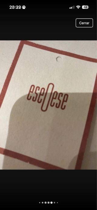 Vestido tunica azul de la marca eseoese talla M