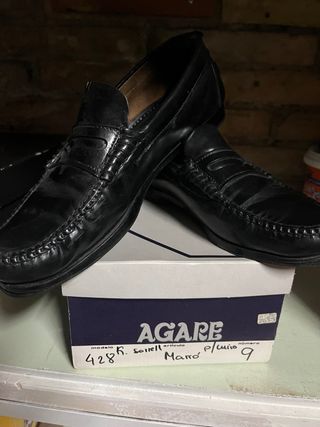 Zapatos Agare Negro Talla 42