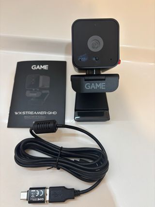 Cámara Web GAME WX-STREAMER-QHD 2K
