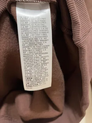 GANT Hoodie Castanho Tamanho M Novo