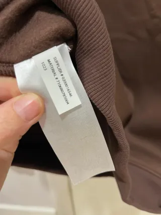 GANT Hoodie Castanho Tamanho M Novo