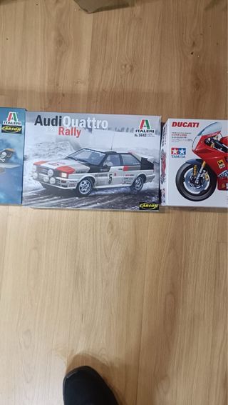 Maqueta Audi Quattro Rally Italeri 1:24