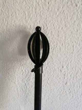 Barra de cortina de forja