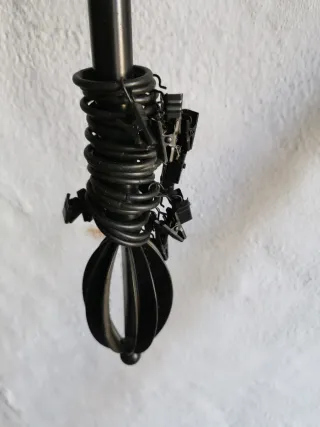 Barra de cortina de forja