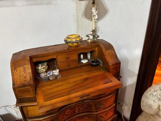 Sinfonier de madera maciza con incrustaciones