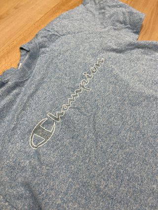 Camiseta Champion Azul talla l manga corta