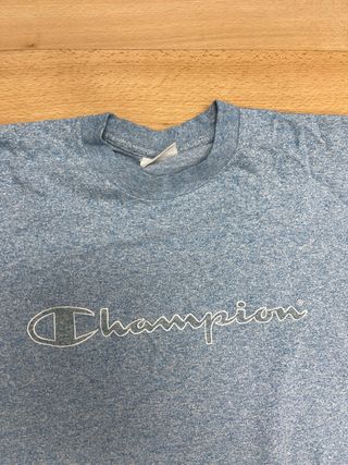 Camiseta Champion Azul talla l manga corta