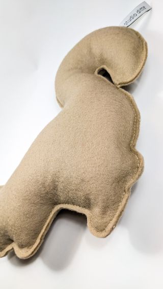 2 Cuscini Studio Ditte Scoiattolo Coniglio Feltro