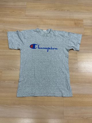 Camiseta Champion Gris talla M de manga corta