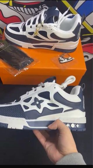 Louis Vuitton Skate Azul Marino 44