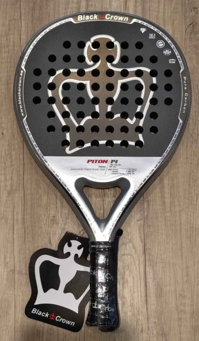 Pala Black Crown Pitón 14 Carbono