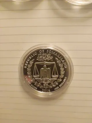Moneda 1 Oz de Plata Somalilandia
