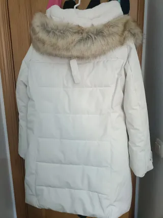 Parka Zara Beige Talla XXL