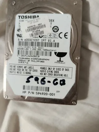 Disco Duro Toshiba 596-GB