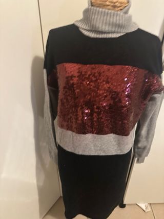 Vestito Graffio con paillettes