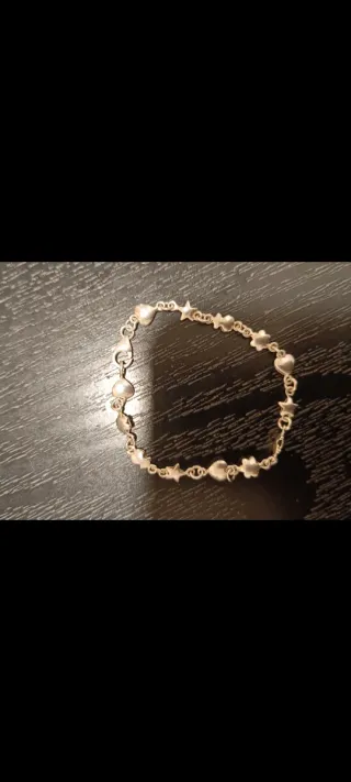 Pulsera Tous Plata Corazones y Estrellas