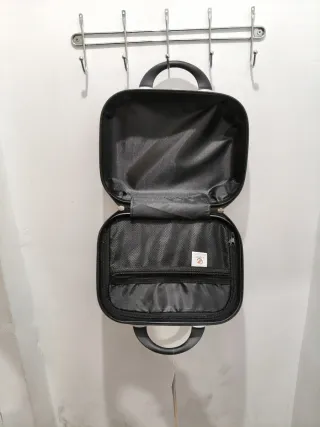 Necessaire de maquilhagem azul