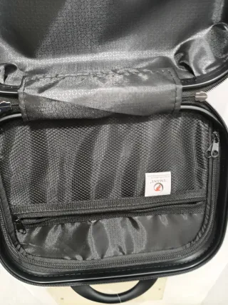 Necessaire de maquilhagem azul