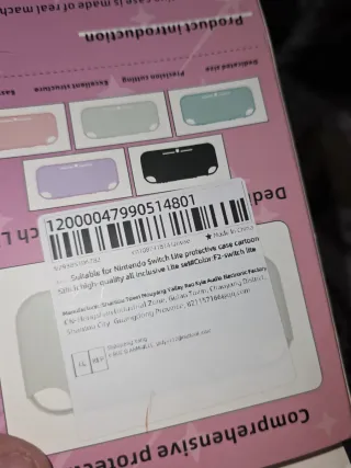 Funda Nintendo Switch Lite Diseño Stitch