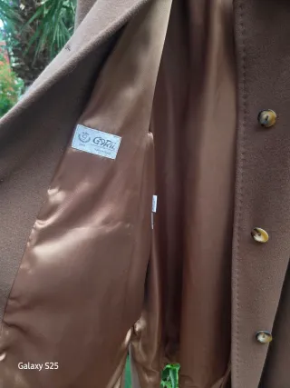 Cappotto GPRii lana e cachemire marrone