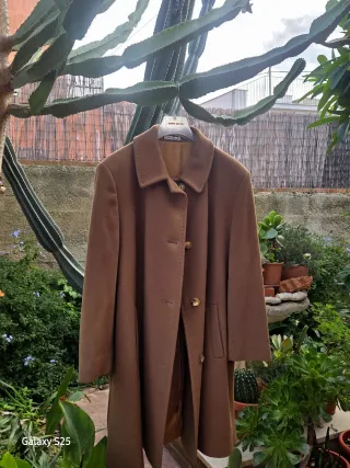 Cappotto GPRii lana e cachemire marrone