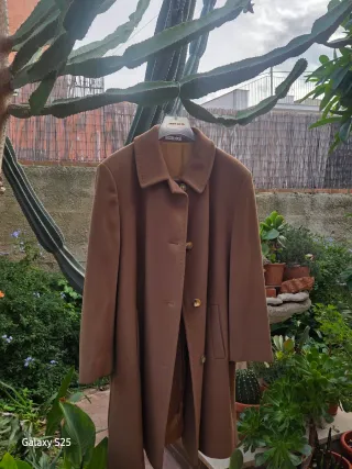 Cappotto GPRii lana e cachemire marrone