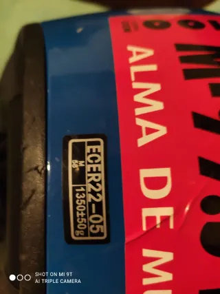 Casco de moto integral