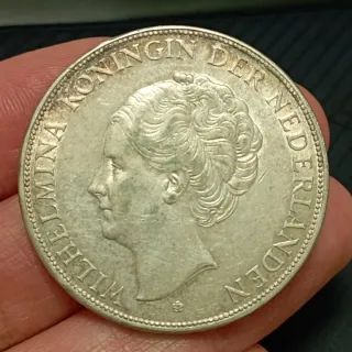 Olanda, 2.5 Gulden 1931 argento
