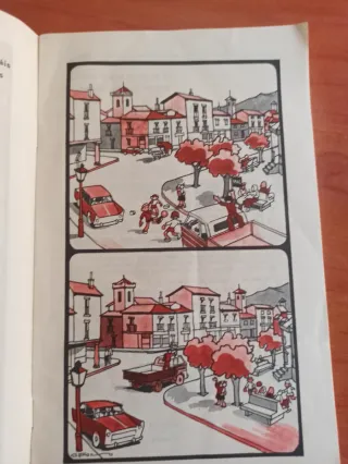 Cartilla Educación Vial vintage