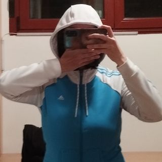 Chándal Adidas Talla 40 Azul y Blanco