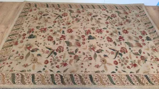 ALFOMBRA FLORAL DE 2,30X1,60