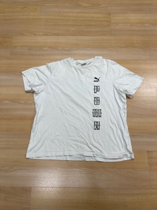 Camiseta Puma Blanca de manga corta