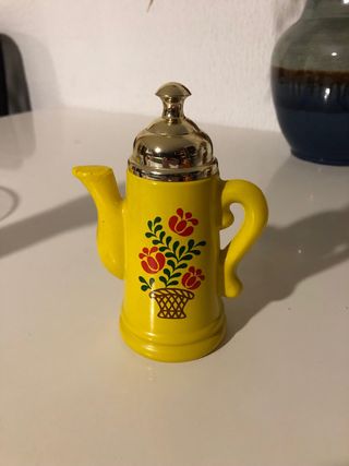 Cafetera Avon Vintage Amarilla