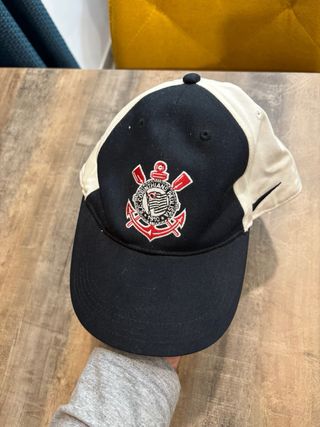Gorra Nike Corinthians Negra y Blanca