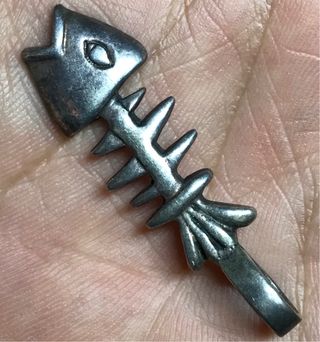 Colgante Plata Ley Pescado + Regalo