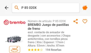 Disco de freno Brembo 09.7880.11 Seat Leon